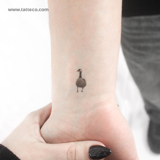 Tatuaje temporal de ganso - Juego de 3