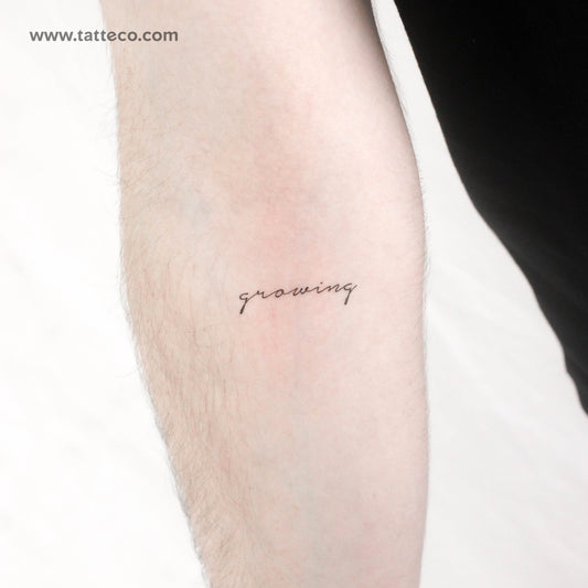 Tatuaje temporal en crecimiento - Juego de 3