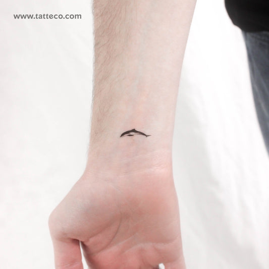 Little Dolphin Temporary Tattoo - Set of 3