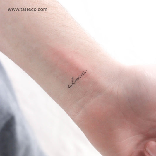 Alma Temporary Tattoo - Set of 3