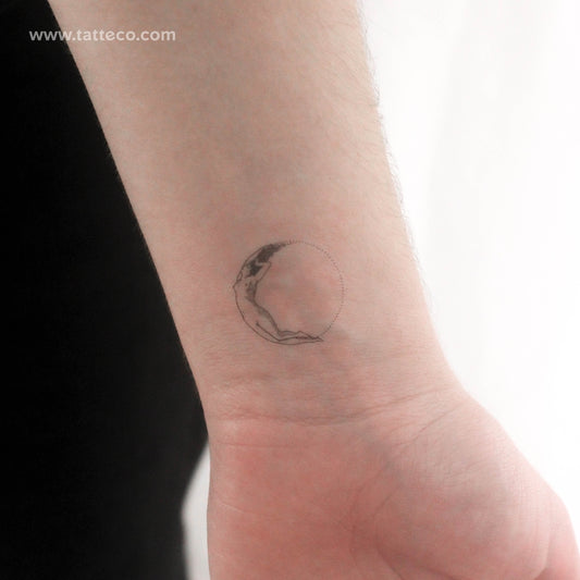 Tatuaje temporal pequeño de Selene - Juego de 3