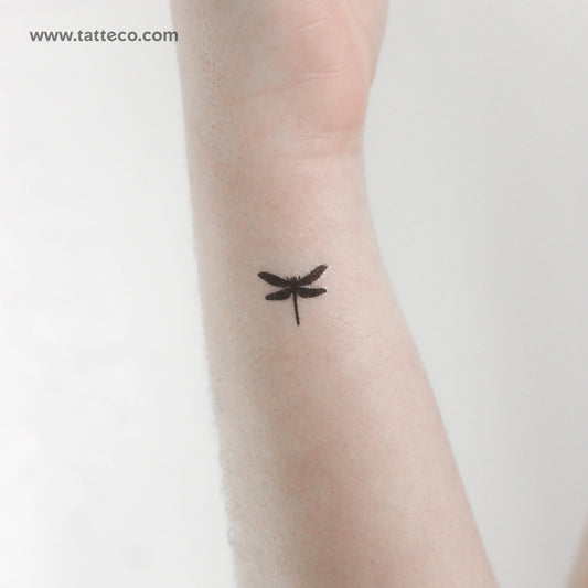 Tatuaje temporal de libélula - Juego de 3