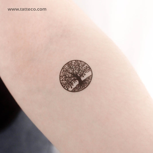 Tatuaje temporal del árbol de la vida - Juego de 3