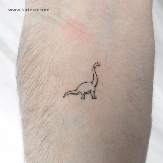 Diplodocus Temporary Tattoo - Set of 3