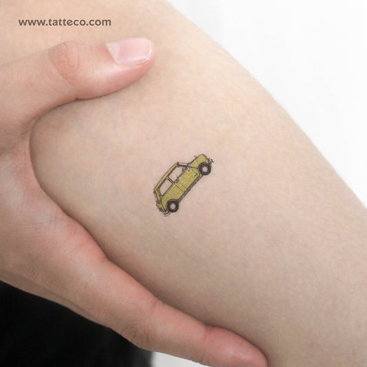 1977 Leyland Cars Mini 1000 Mark IV Temporary Tattoo - Set of 3