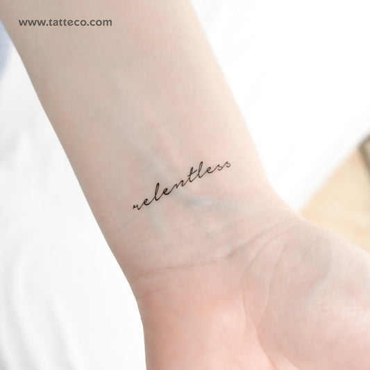 Tatuaje temporal implacable - Juego de 3