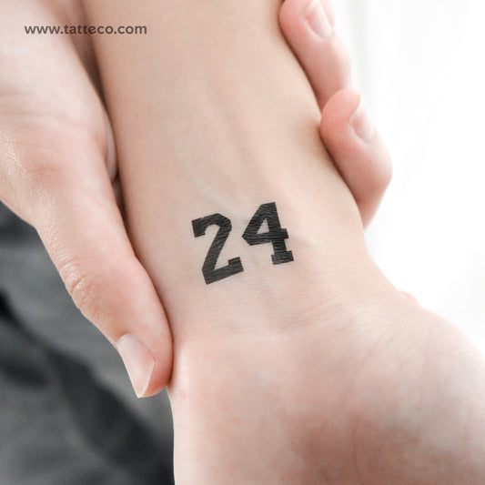 24 Temporary Tattoo - Set of 3