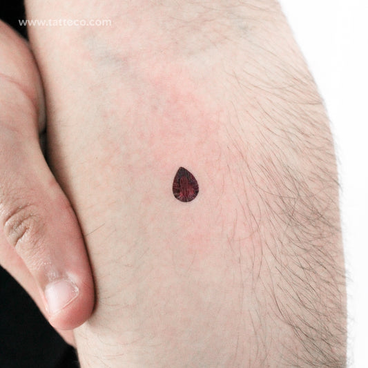 Ruby Temporary Tattoo - Set of 3