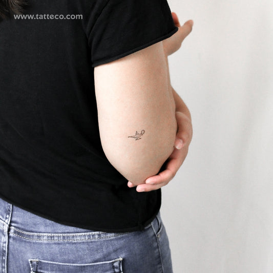 Genie Lamp Temporary Tattoo - Set of 3