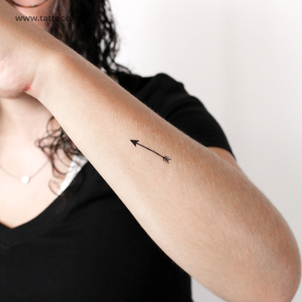 Black and White Arrow Tattoo Meaning & Design