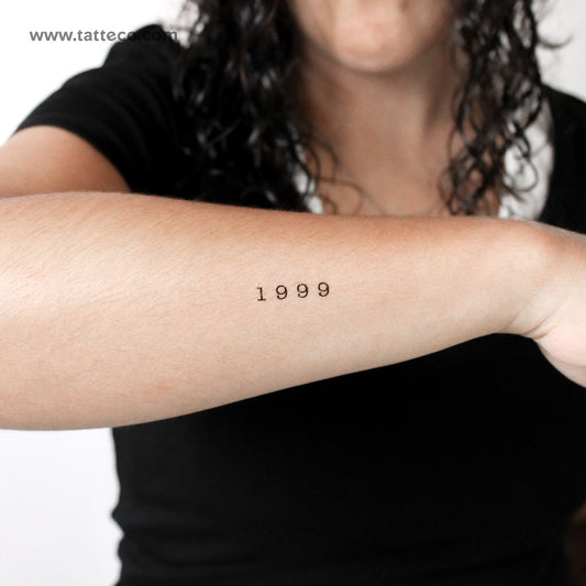 Tatuaje temporal de 1999 - Juego de 3