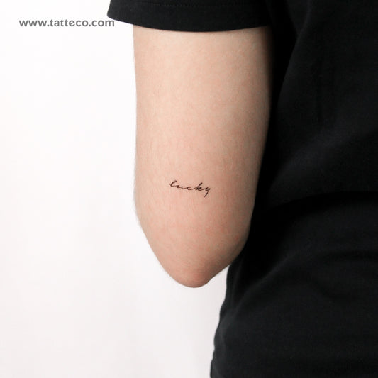 Lucky Temporary Tattoo - Set of 3