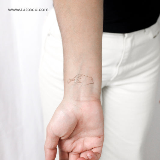 Tatuaje temporal Luna de Jakenowicz - Juego de 3