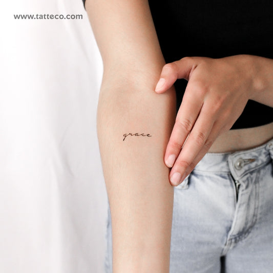 Tatuaje temporal "Small Grace" (juego de 3)