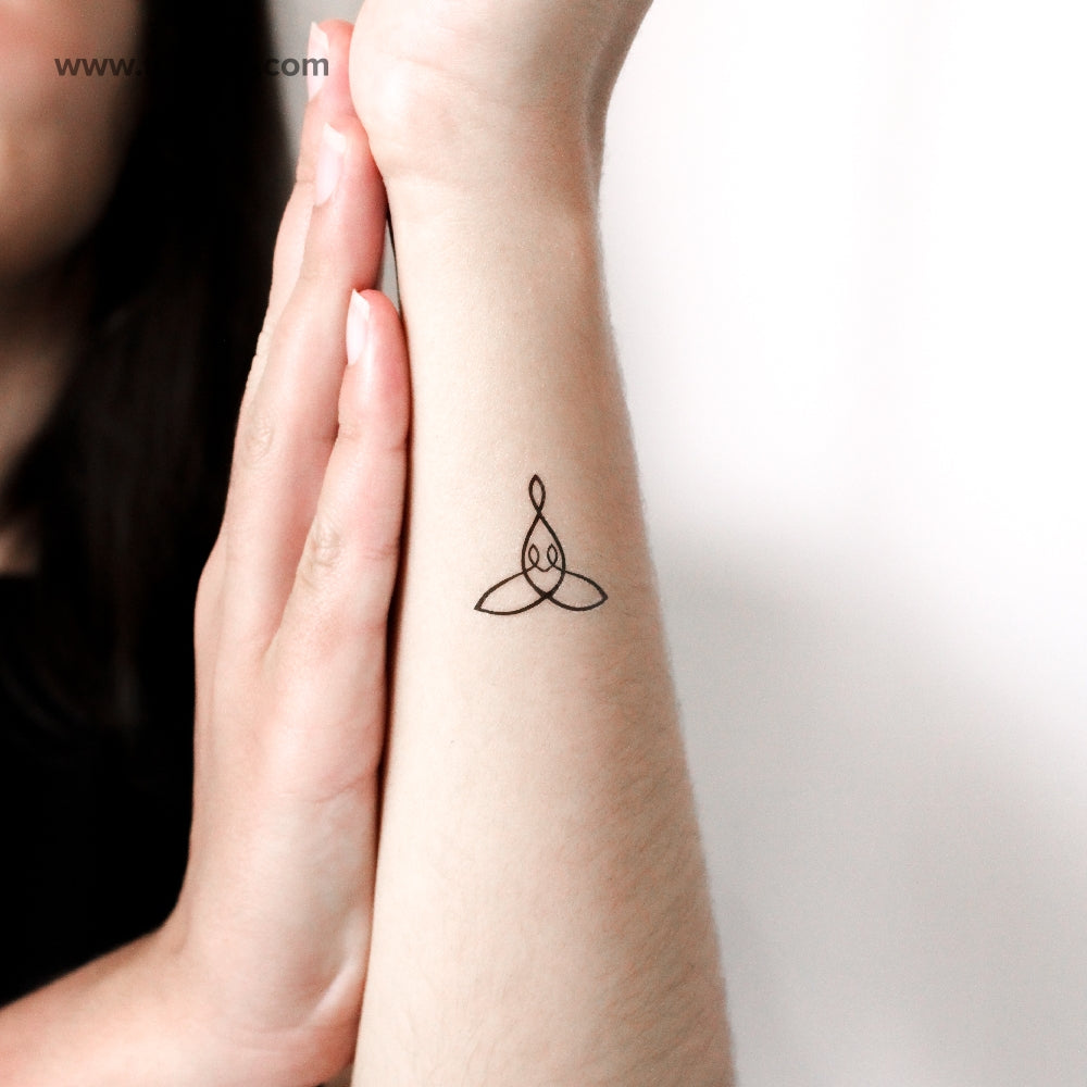 Beautiful Mother of Two Tattoo Design