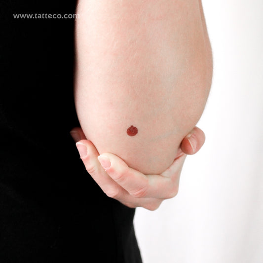 Tatuaje temporal de bola navideña (juego de 3)