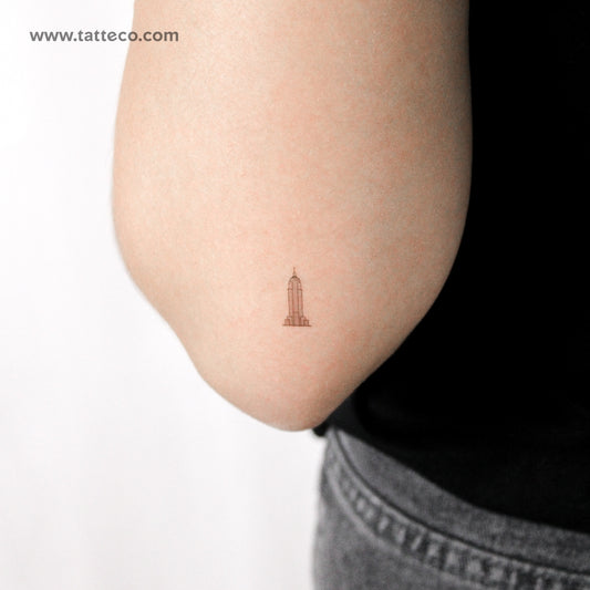 Tatuaje temporal del Empire State Building - Juego de 3