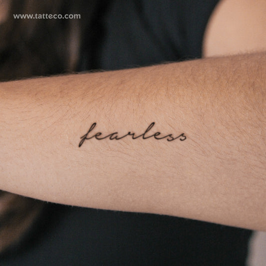 Tatuaje semipermanente Fearless - Juego de 2