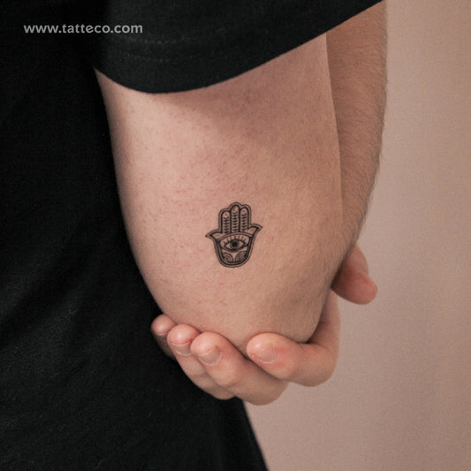 Tatuaje semipermanente de Hamsa - Juego de 2