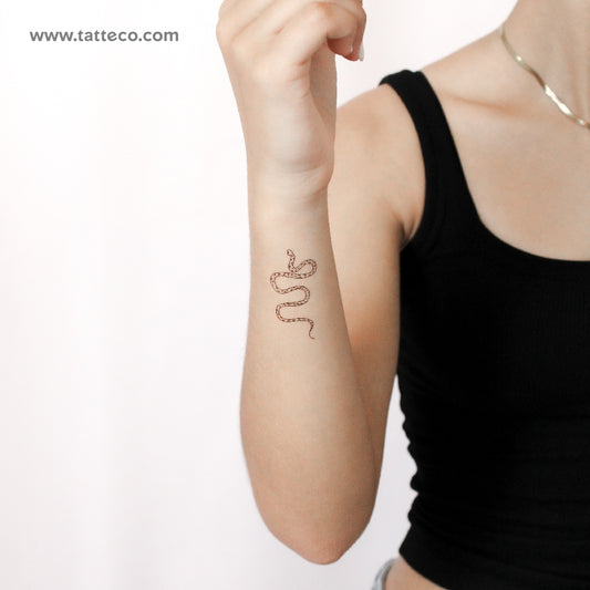 Snake Temporary Tattoo By M3.Ink - Set of 3