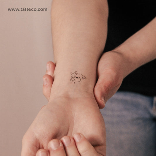 Koala Semi-Permanent Tattoo - Set of 2