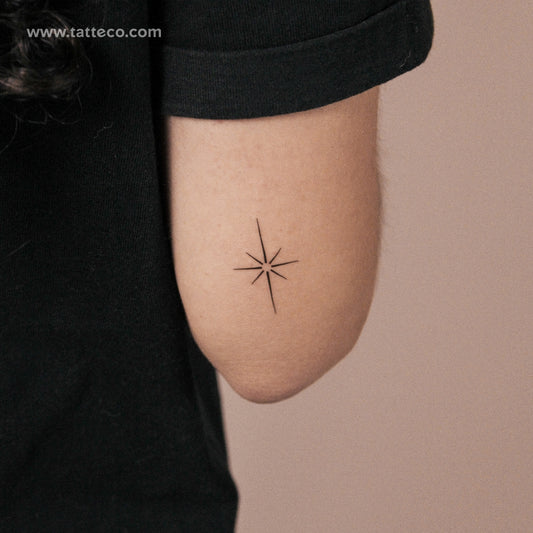 North Star Semi-Permanent Tattoo - Set of 2
