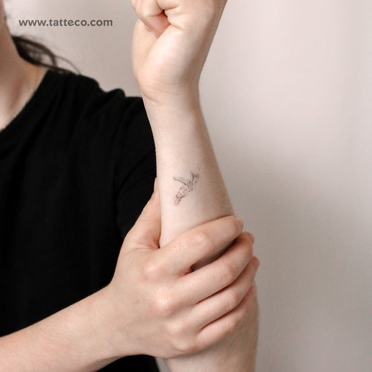 Turtle By Stefano Mazza Temporary Tattoo - Set of 3