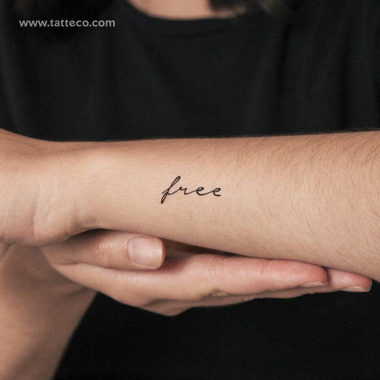 Free Semi-Permanent Tattoo - Set of 2