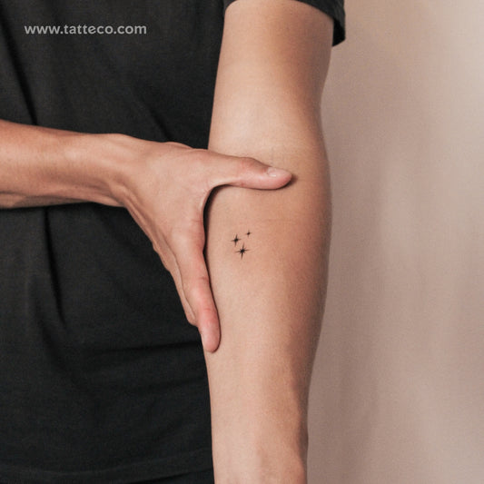 Small Stardust/Sparkle Semi-Permanent Tattoo - Set of 2