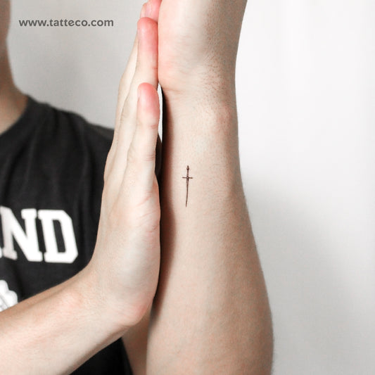 Little Dagger Temporary Tattoo - Set of 3