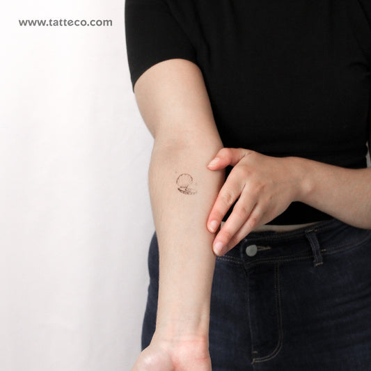 Scallop By Stefano Mazza Temporary Tattoo - Set of 3