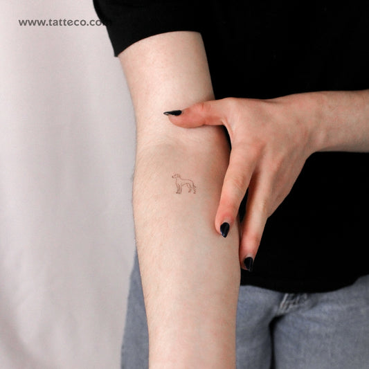 Great Dane Temporary Tattoo - Set of 3