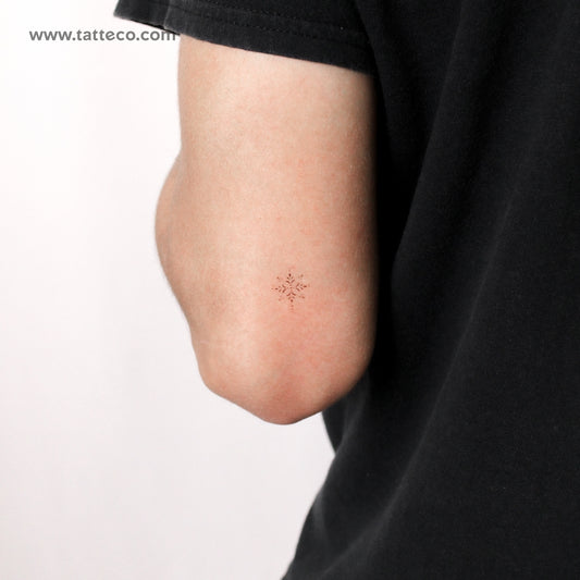 Small Ornament By Stefano Mazza Temporary Tattoo - Set of 3