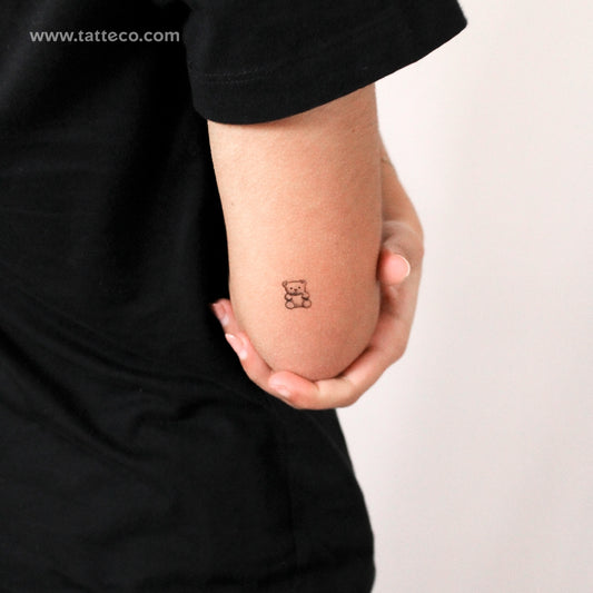 Little Gummy Bear Temporary Tattoo - Set of 3
