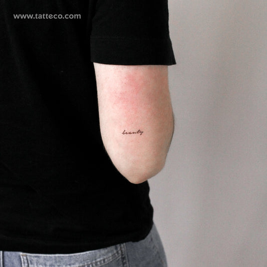Beauty Temporary Tattoo - Set of 3