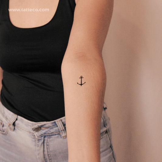 Anchor Semi-Permanent Tattoo - Set of 2