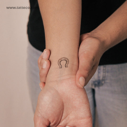 Horseshoe Semi-Permanent Tattoo - Set of 2
