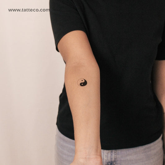 Yin Yang Semi-Permanent Tattoo - Set of 2