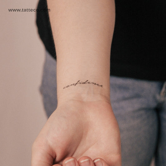 Tatuaje semipermanente Confianza - Juego de 2