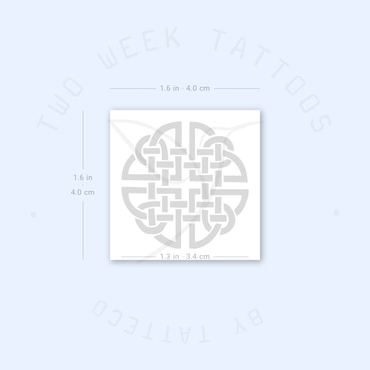 Dara Knot Semi-Permanent Tattoo - Set of 2