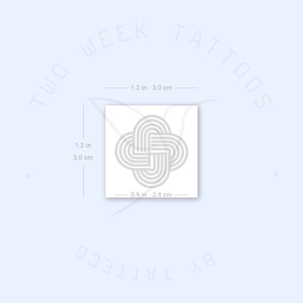 Celtic Knot Semi-Permanent Tattoo - Set of 2