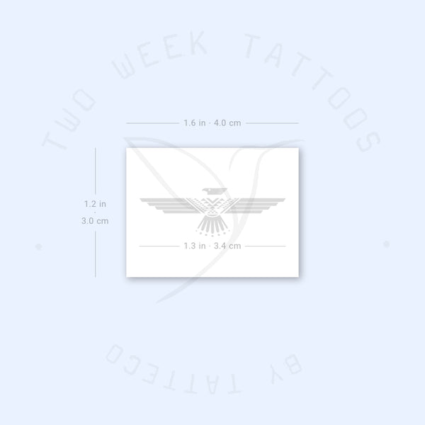 Small Thunderbird Semi-Permanent Tattoo - Set of 2