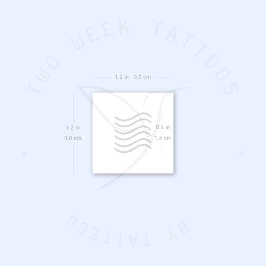 Water Semi-Permanent Tattoo - Set of 2