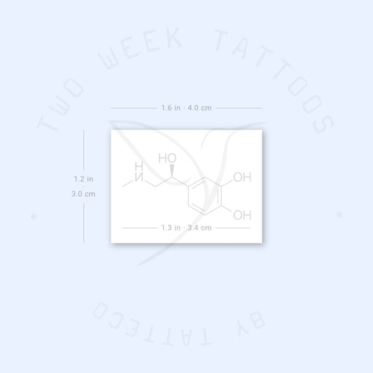 Adrenaline Semi-Permanent Tattoo - Set of 2