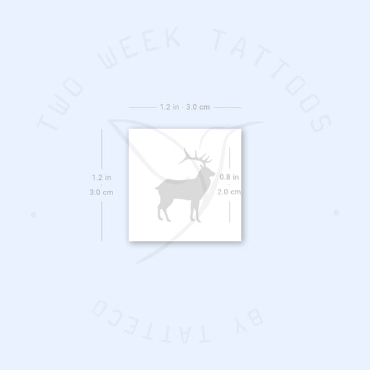 Reindeer Semi-Permanent Tattoo - Set of 2