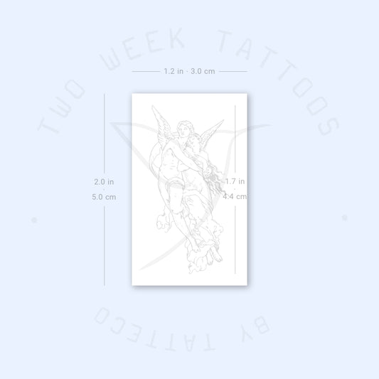 The Abduction Of Psyche Semi-Permanent Tattoo - Set of 2
