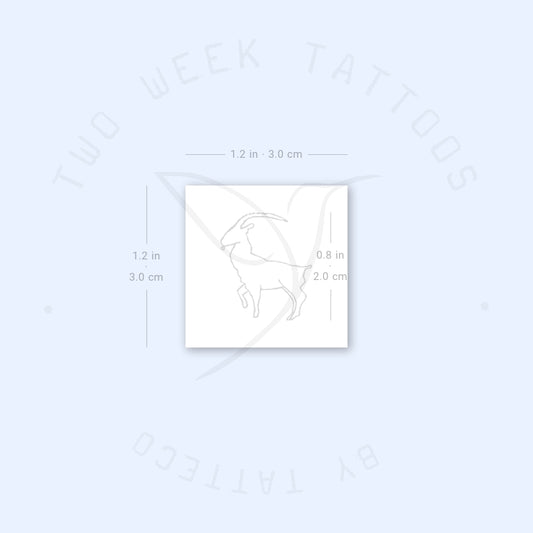 Tatuaje semipermanente de Ibex - Juego de 2
