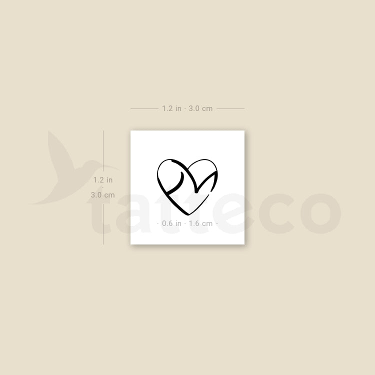 Tatuaje temporal NY Love - Juego de 3