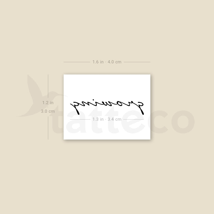 Growing Temporary Tattoo - Set of 3