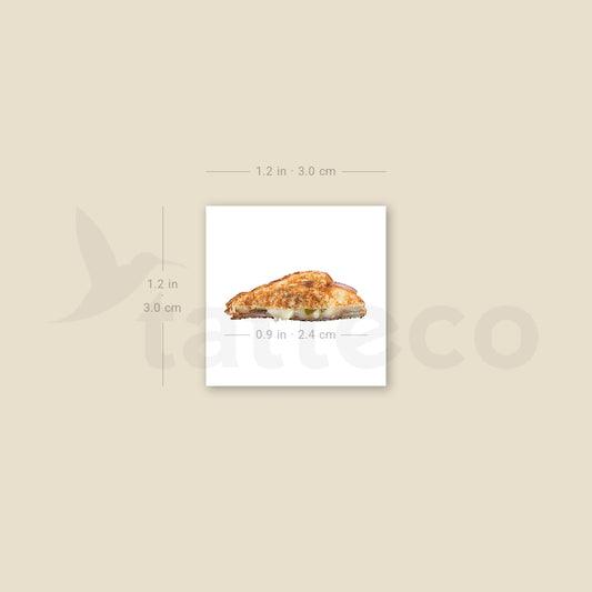 Bikini Sandwich Temporary Tattoo - Set of 3